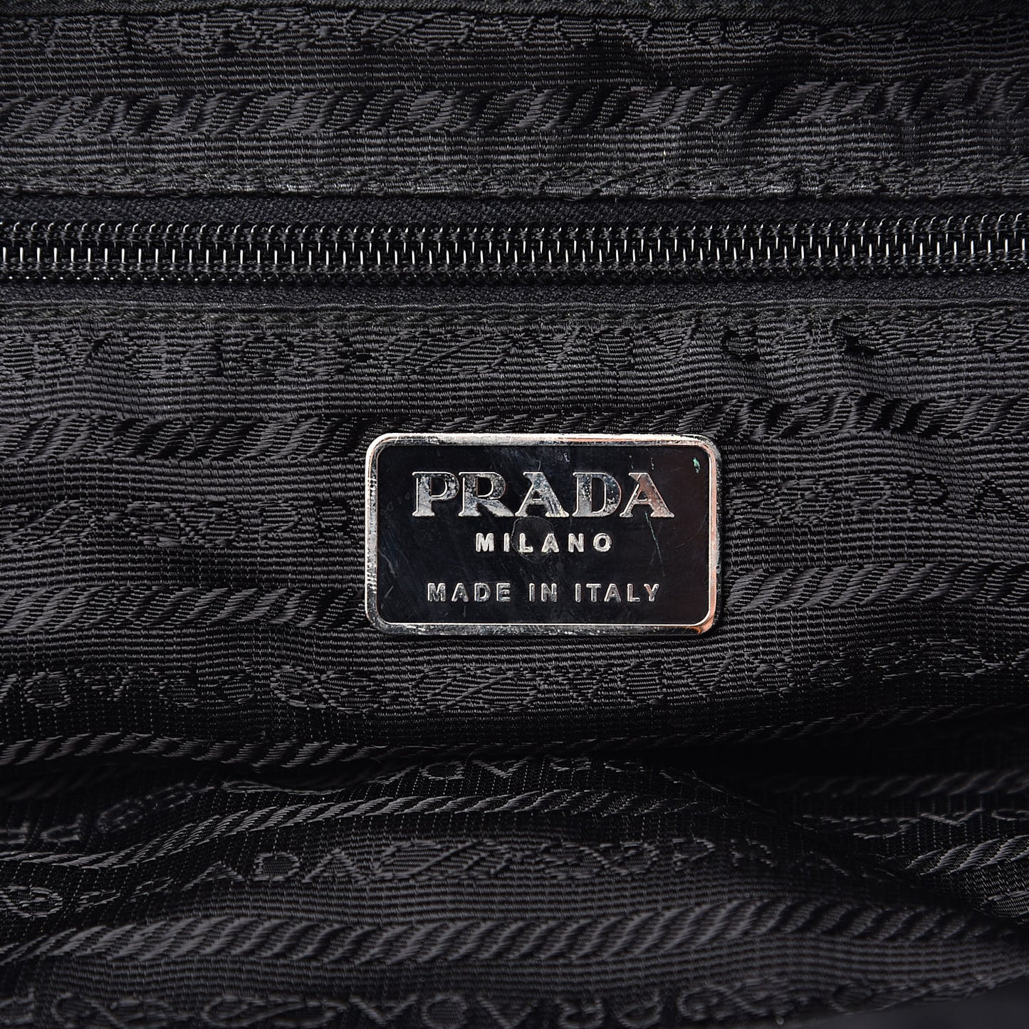 Nylon Vela Medium Backpack Black