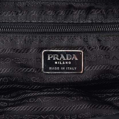 Prada Nylon Vela Medium Backpack Black 6 of 12