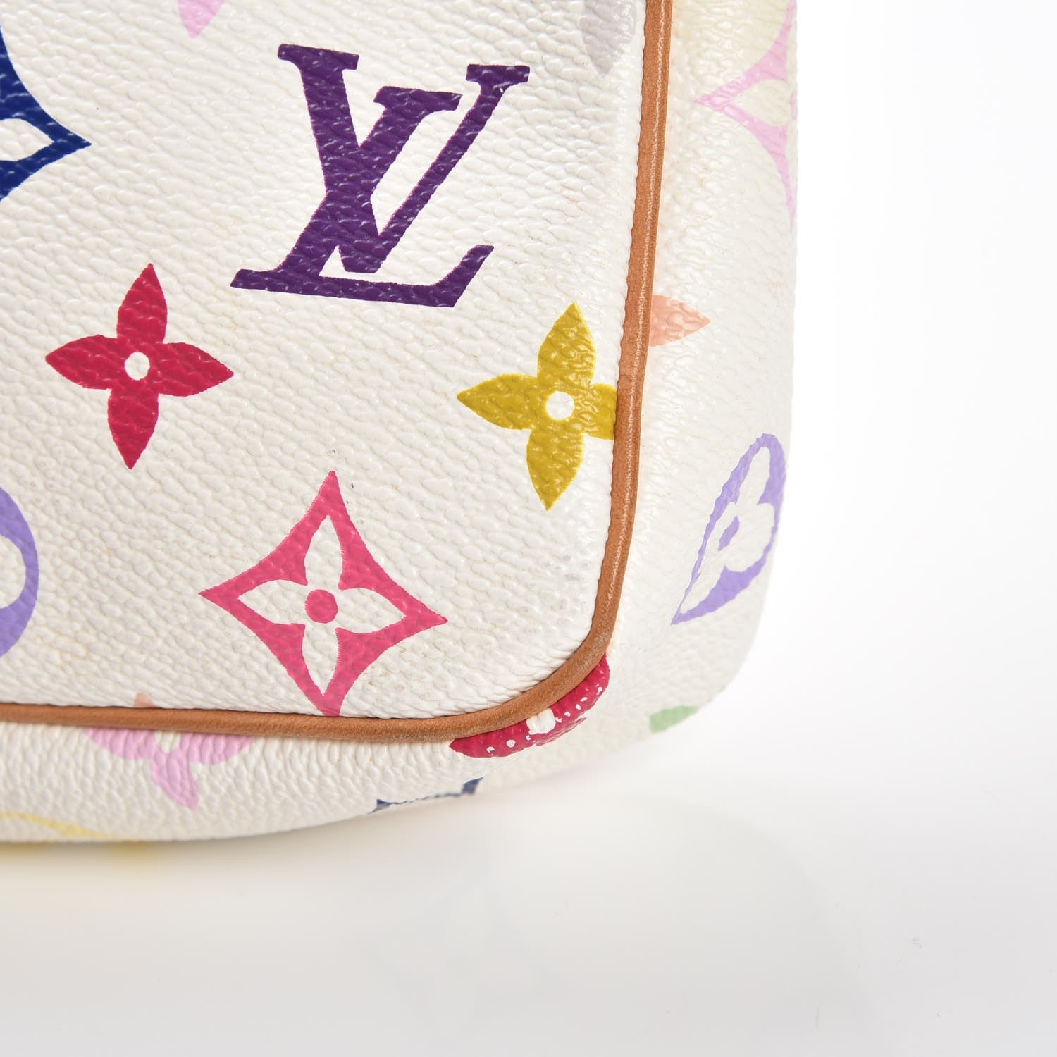 Louis Vuitton Monogram Multicolor Pochette Accessories White 11 of 11