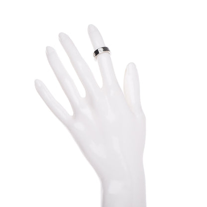 Cartier 18K White Gold 3 Diamond 5.5mm LOVE Ring 45 3.25 2 of 4