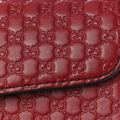 Gucci Microguccissima Medium Emily Chain Shoulder Bag Red 11 of 14