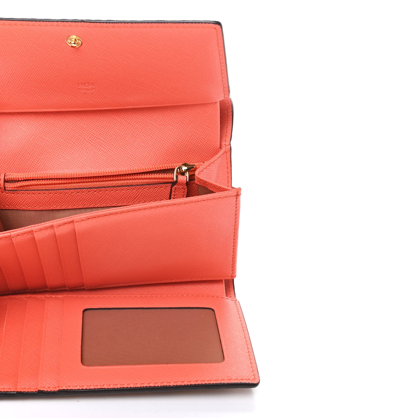 Visetos Trifold Wallet Cognac