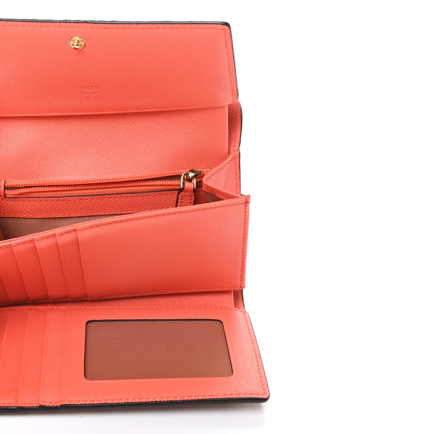 MCM Visetos Trifold Wallet Cognac 5 of 8