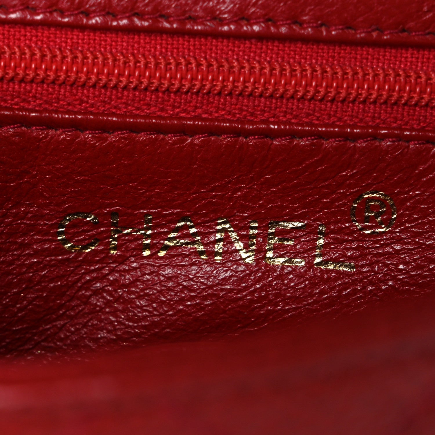 Chanel Caviar Quilted Shoulder Bag Red 6 of 11