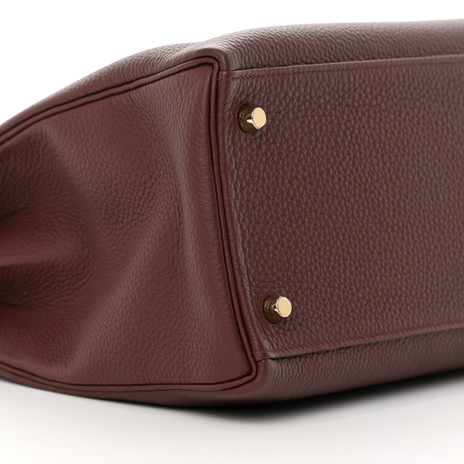 Hermes Togo Kelly Retourne 35 Rouge H 8 of 11
