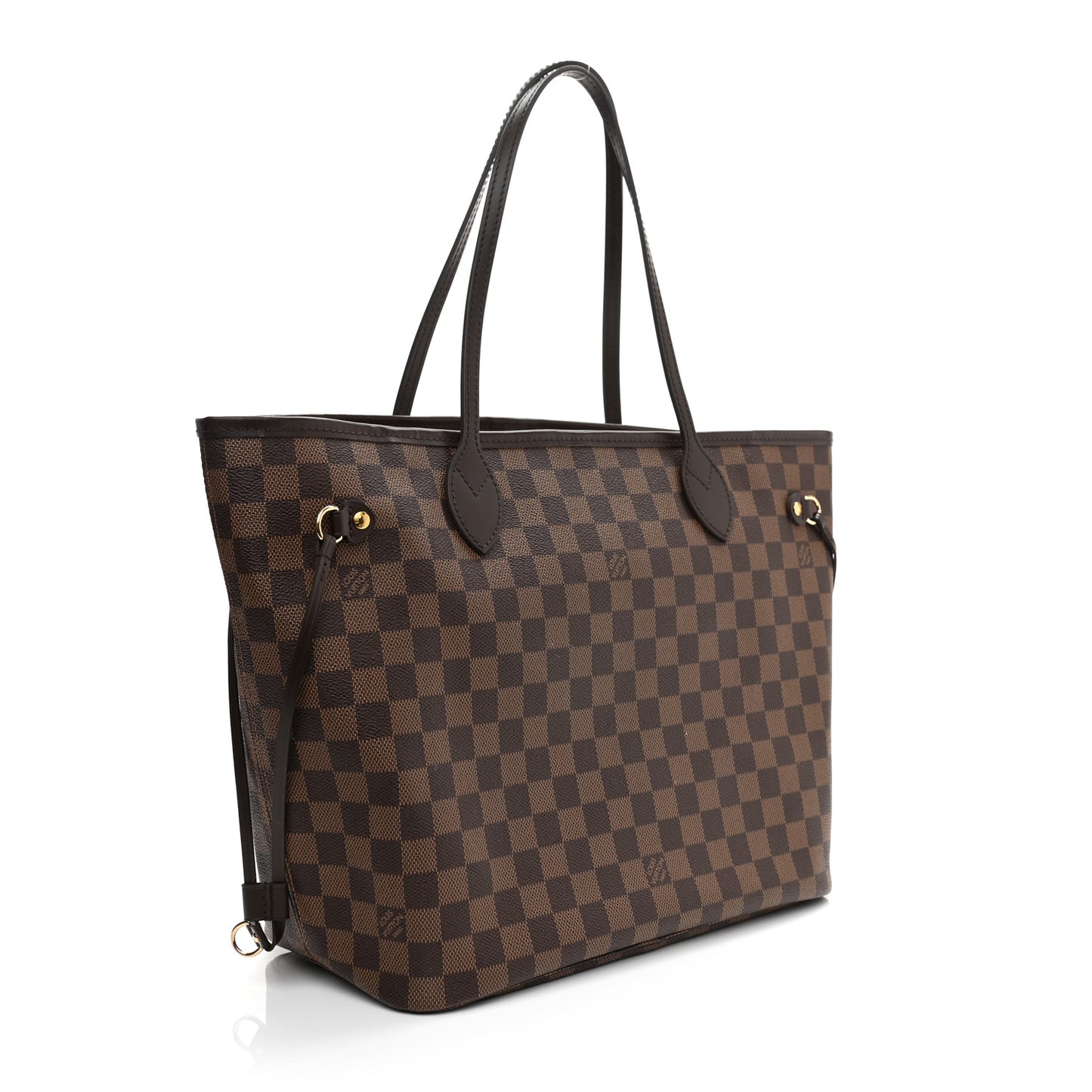 Damier Ebene Neo Neverfull MM Rose Ballerine