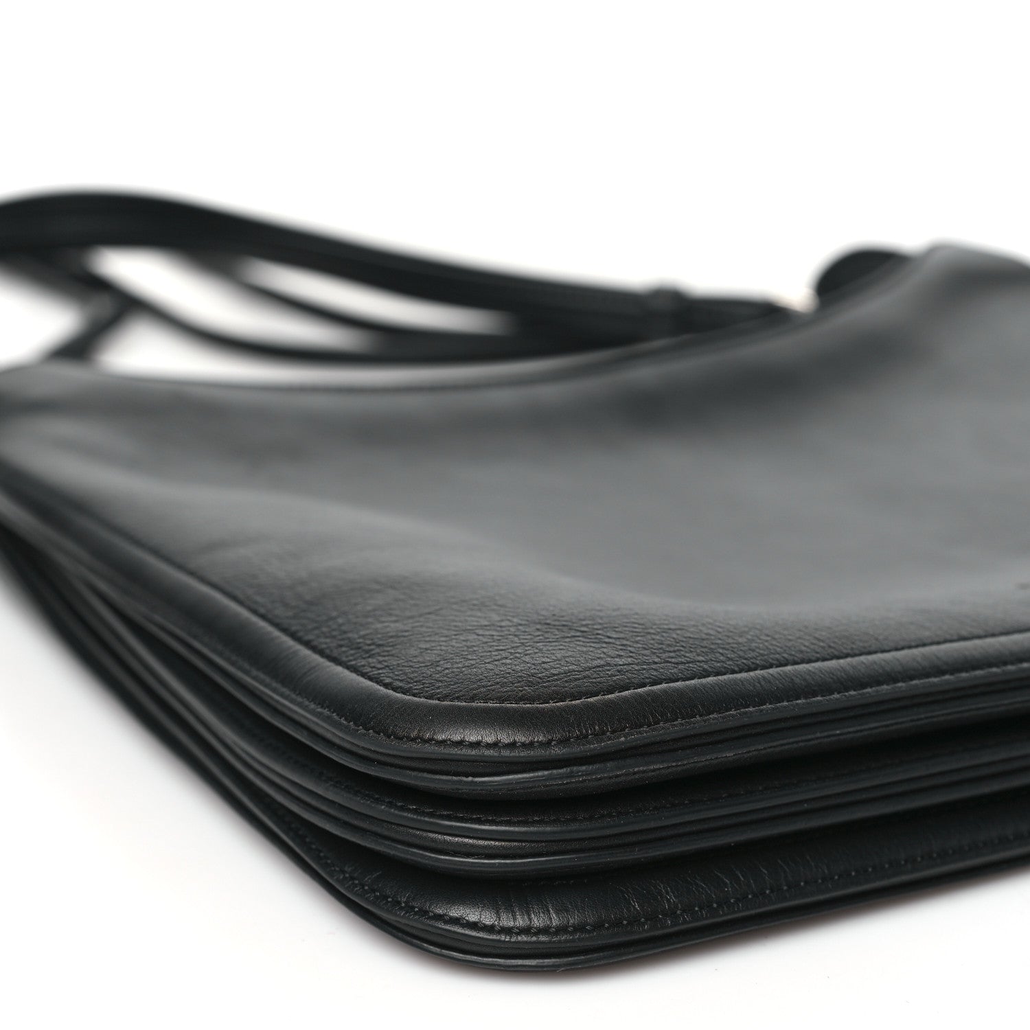 Phoebe Philo Calfskin Gig Bag Black 8 of 9