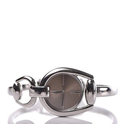 Gucci Stainless Steel 28mm Horsebit Quartz Watch Brown 3 of 6