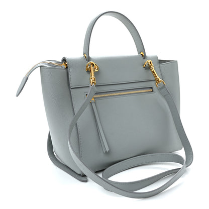 Celine Grained Calfskin Micro Belt Bag Cloud 3 of 11