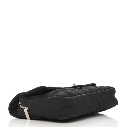 Chanel Nylon Square Quilted Flap Black 5 of 11
