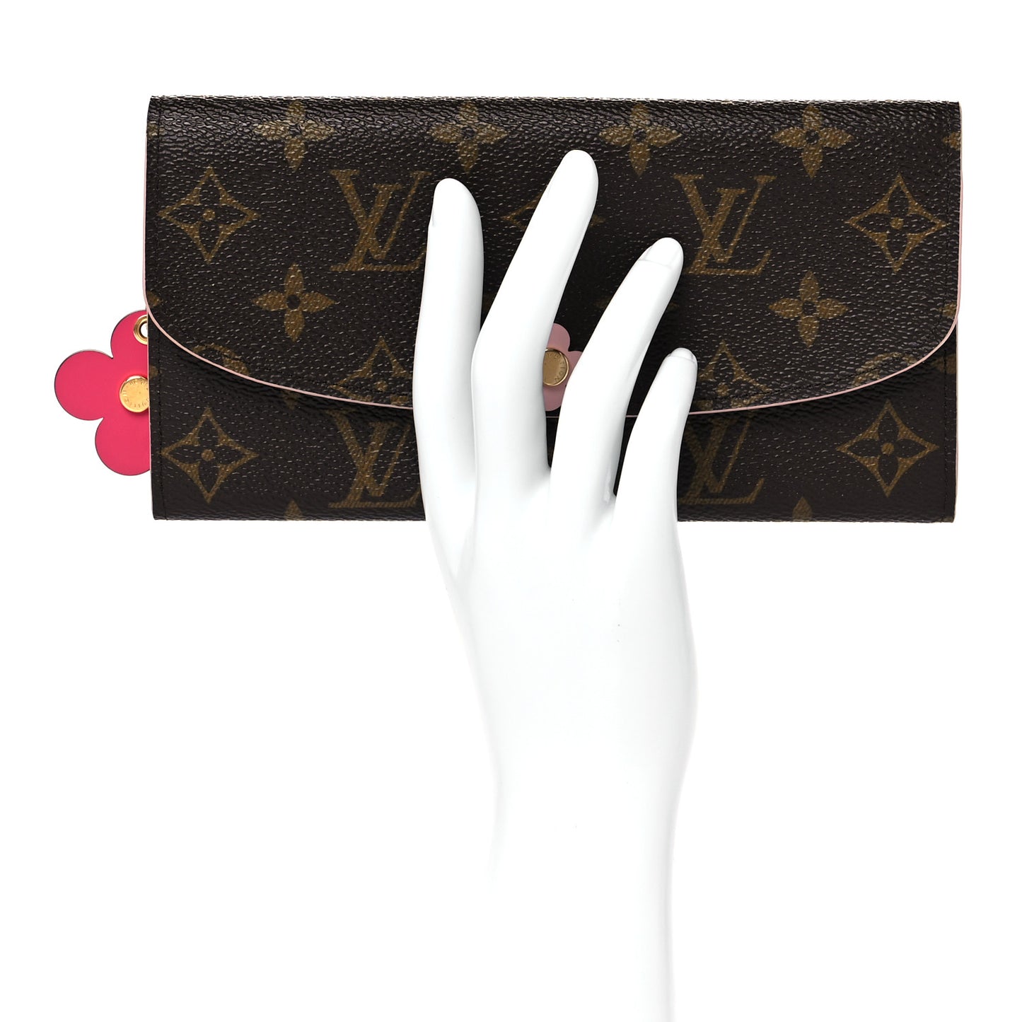 Monogram Bloom Flower Emilie Wallet