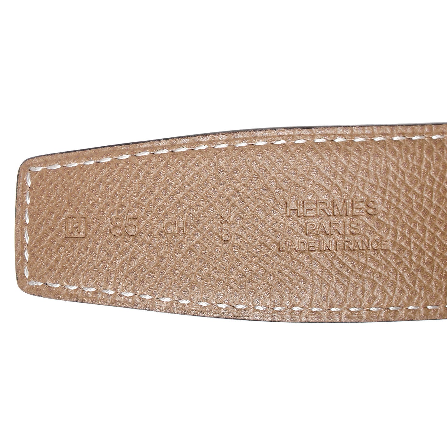 Epsom Swift Reversible 32mm Idem H Belt 85 Etoupe Noir