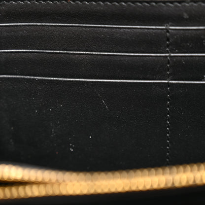 Dolce & Gabbana Nappa Quilted Devotion Zip Around Wallet Black 9 of 12