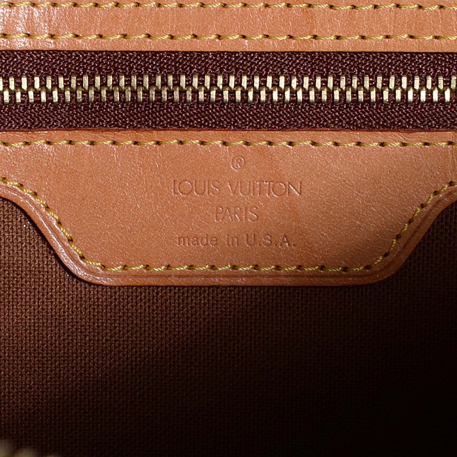 Louis Vuitton Monogram Cabas Mezzo 6 of 7