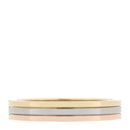 Cartier 18K Pink White Yellow Gold 3.5mm Vendome Louis Cartier Wedding Band Ring 53 6.5 1 of 4