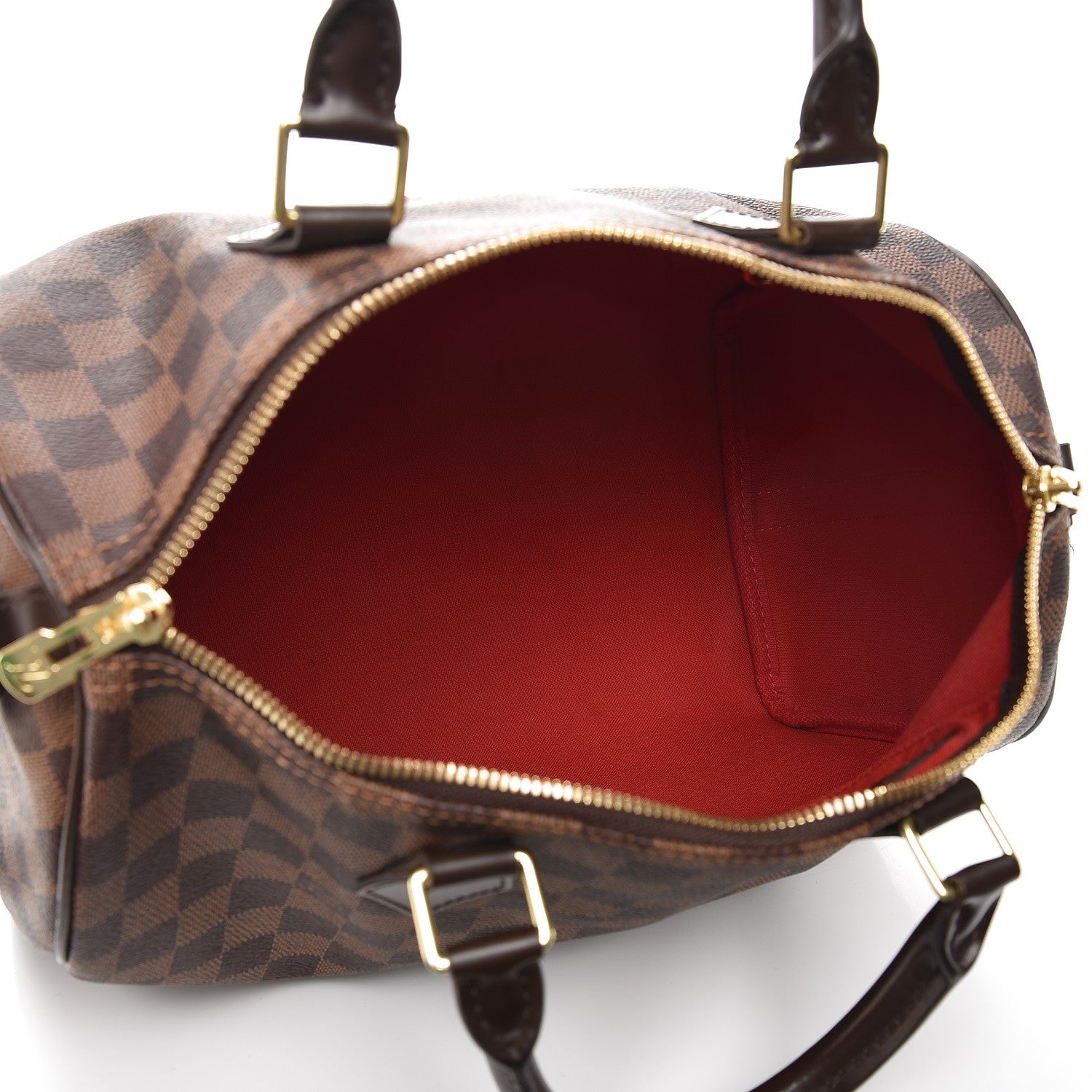 Louis Vuitton Damier Ebene Speedy Bandouliere 30 6 of 8