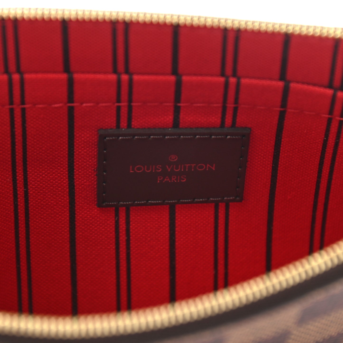 Damier Ebene Neverfull MM GM Pochette