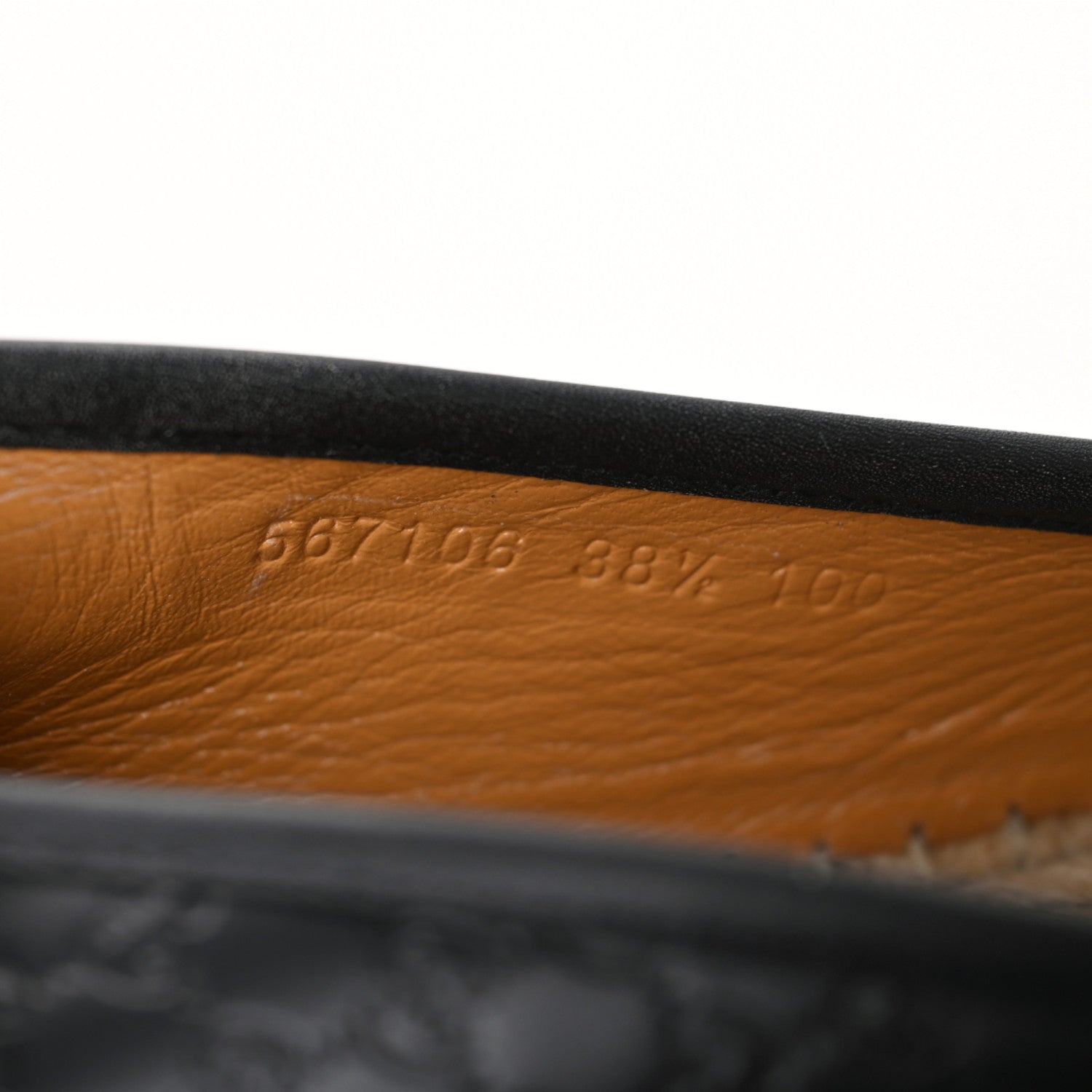 Gucci Microguccissima Signature Espadrilles 38.5 Black 9 of 10