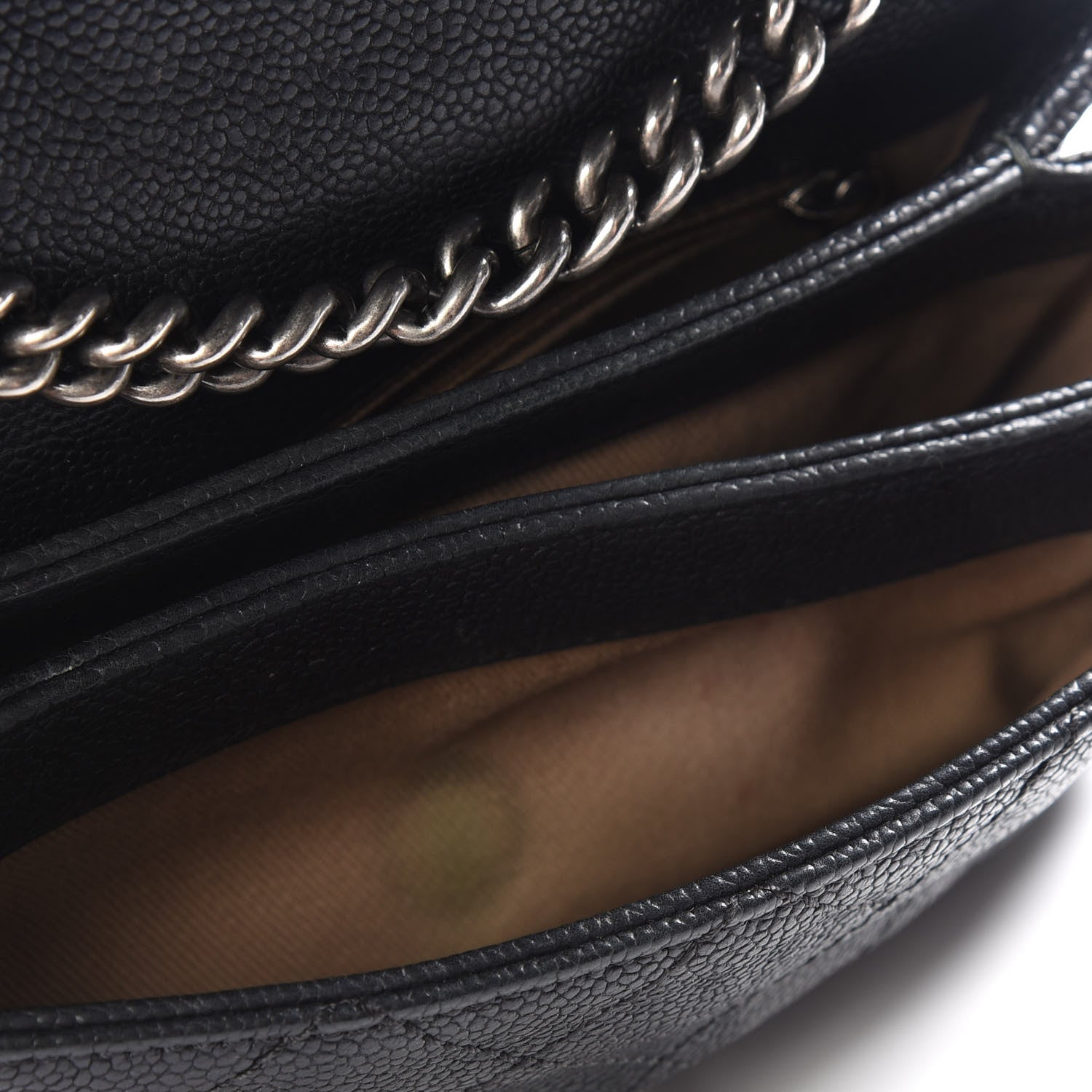 Chanel Caviar Quilted Mini Simply CC Flap Black 10 of 10