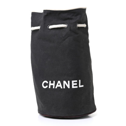 Chanel Drawstring Black White 1 of 8