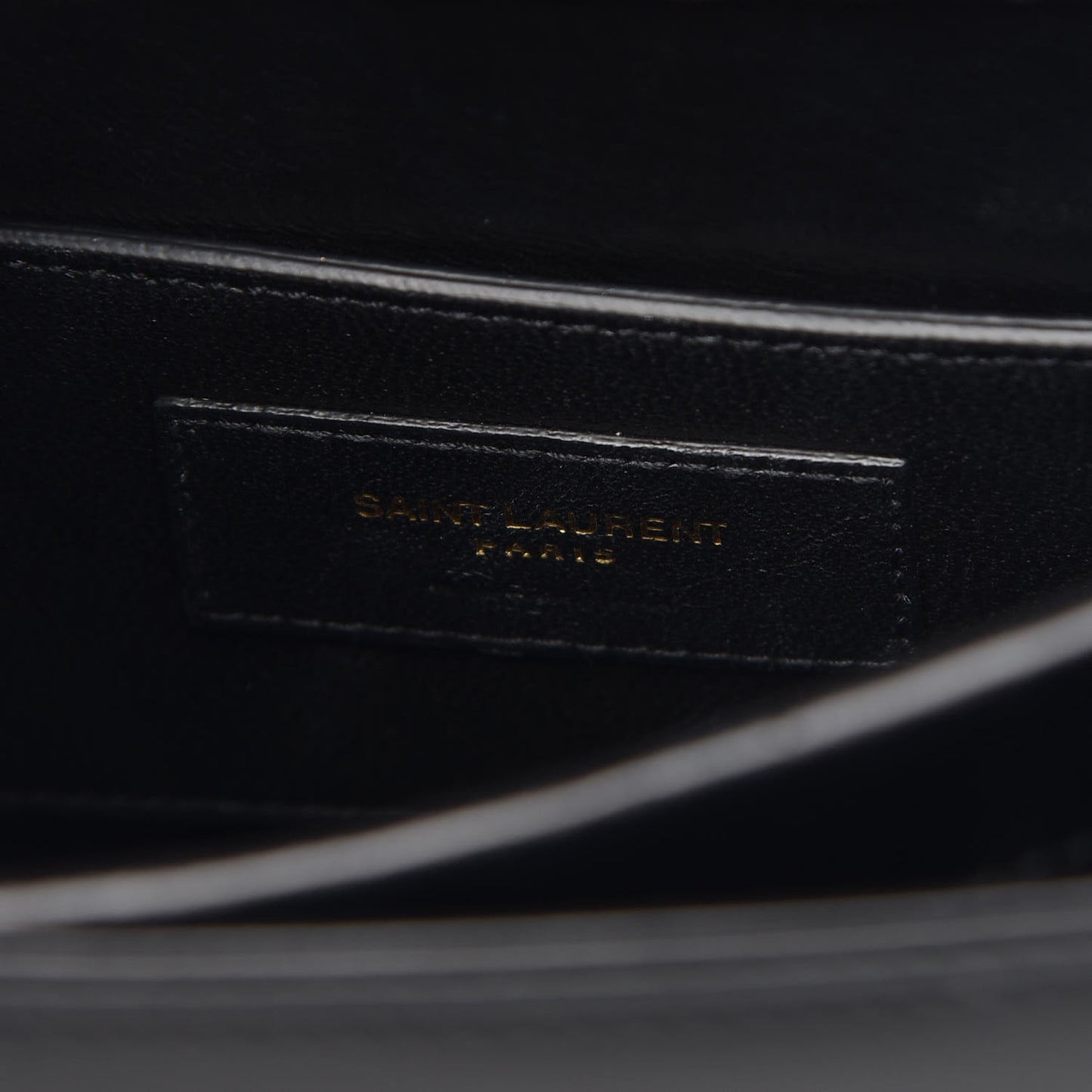 Calfskin Sao Shoulder Bag Black