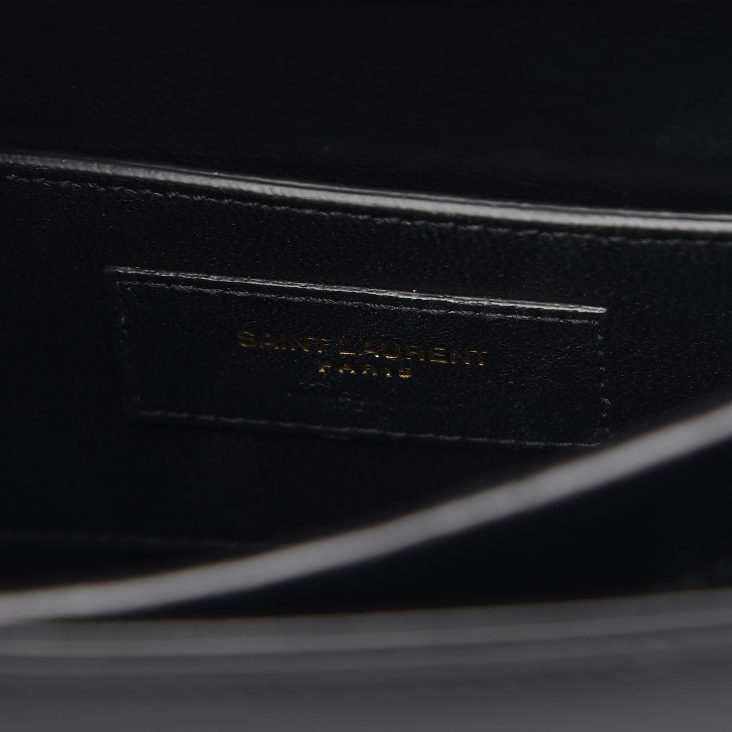 Saint Laurent Calfskin Sao Shoulder Bag Black 10 of 11