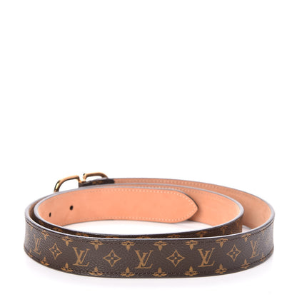 Louis Vuitton Monogram Mini 25mm Belt 90 36 3 of 8