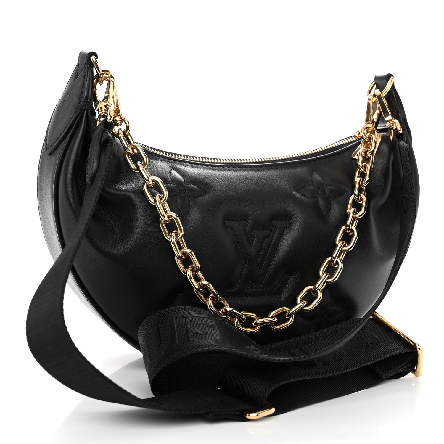 Louis Vuitton Calfskin Bubblegram Over The Moon Black 3 of 9