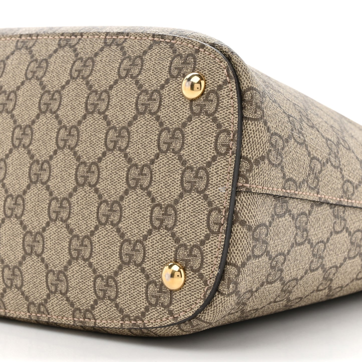 GG Supreme Monogram Linea A Hobo Red