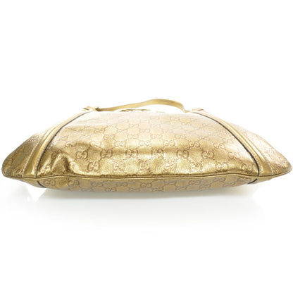 Gucci Guccissima Medium Britt Hobo Metallic NM Exclusive 4 of 10