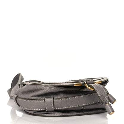 Chloe Calfskin Mini Marcie Round Crossbody Bag Cashmere Grey 4 of 11