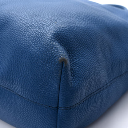 Prada Vitello Daino Tote Cobalto 10 of 10