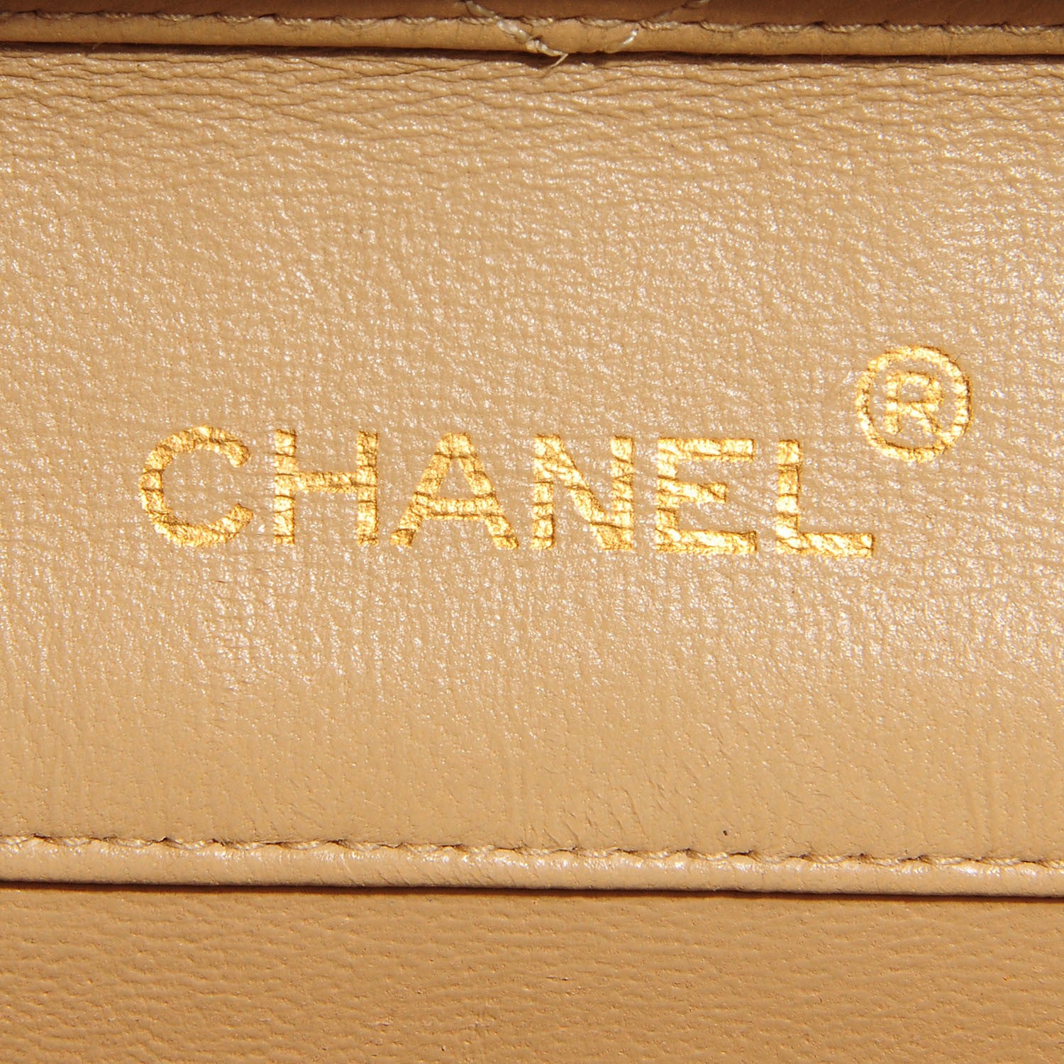 Chanel Lambskin Quilted Medium Single Flap Beige 8 of 10