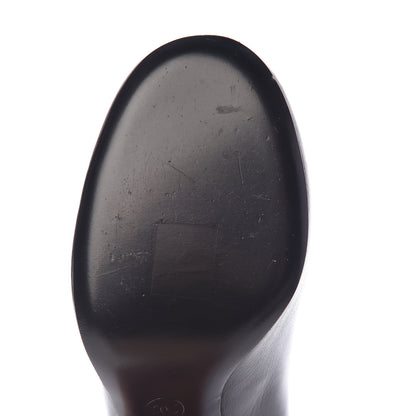 Chanel Lambskin Camellia Pumps 38.5 Black 11 of 14