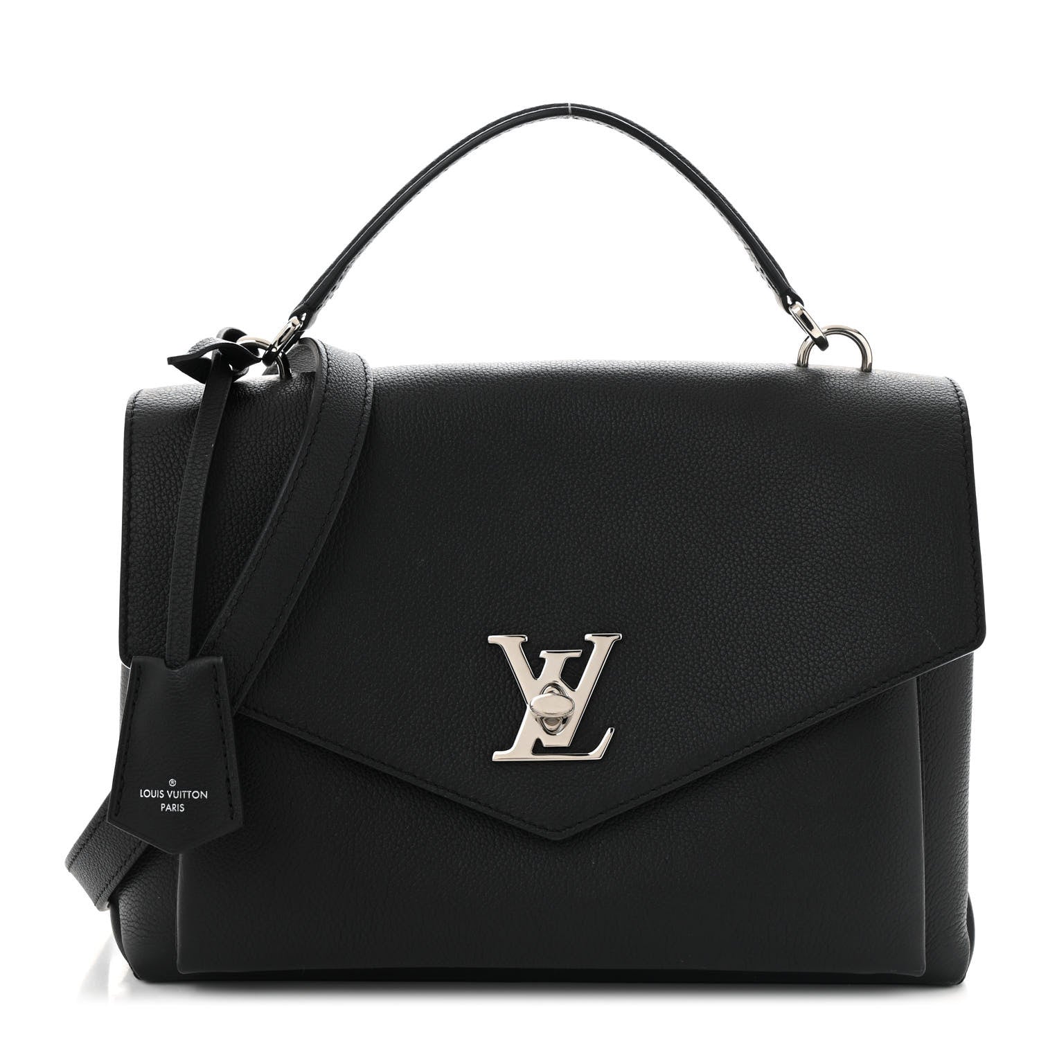 Louis Vuitton Soft Calfskin My Lockme Top Handle Black 1 of 11