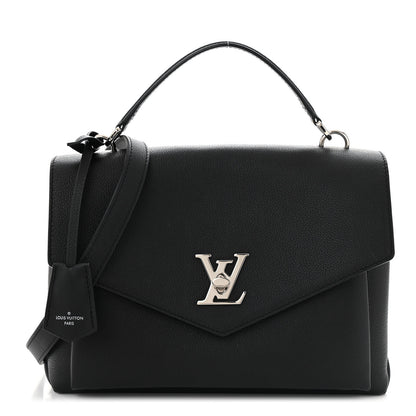 Louis Vuitton Soft Calfskin My Lockme Top Handle Black 1 of 11