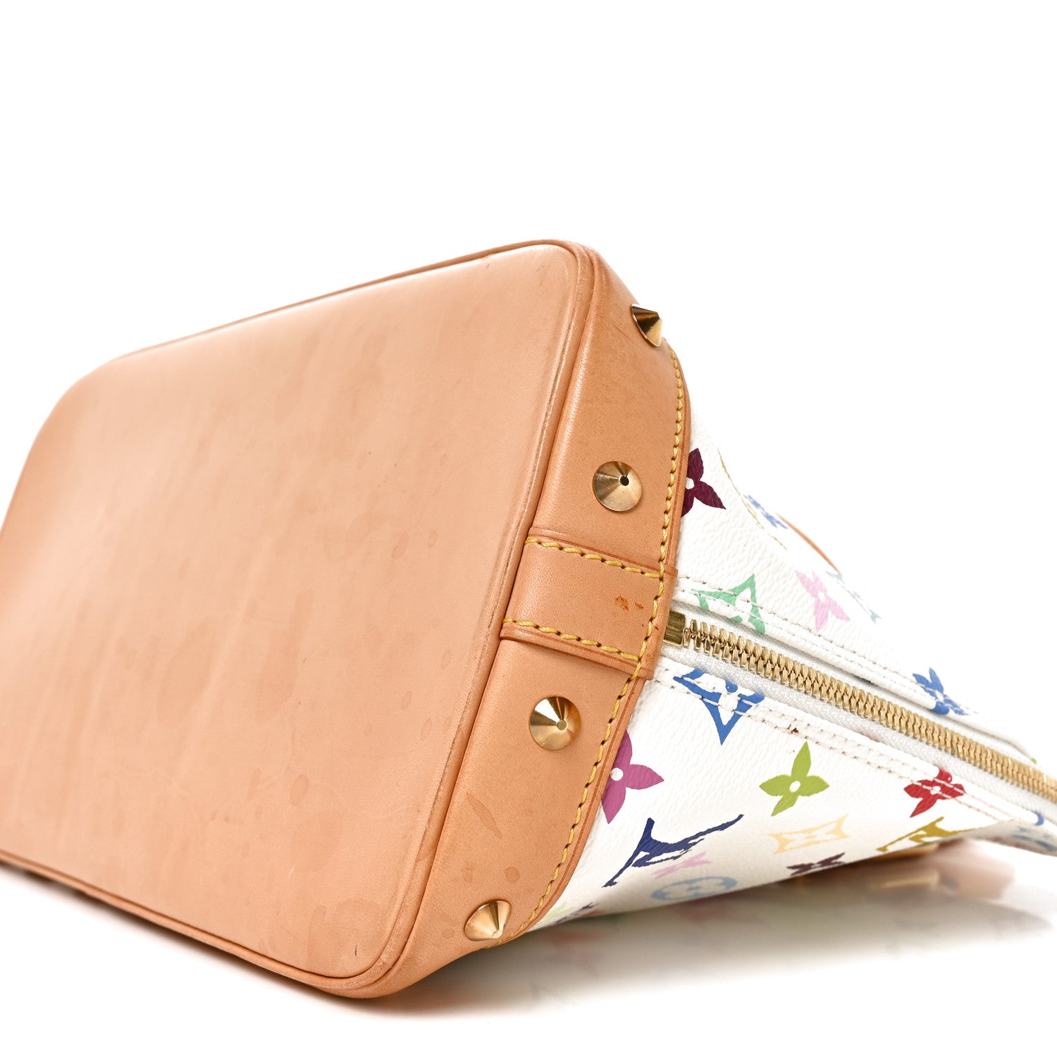 Louis Vuitton Monogram Multicolor Alma White 9 of 9