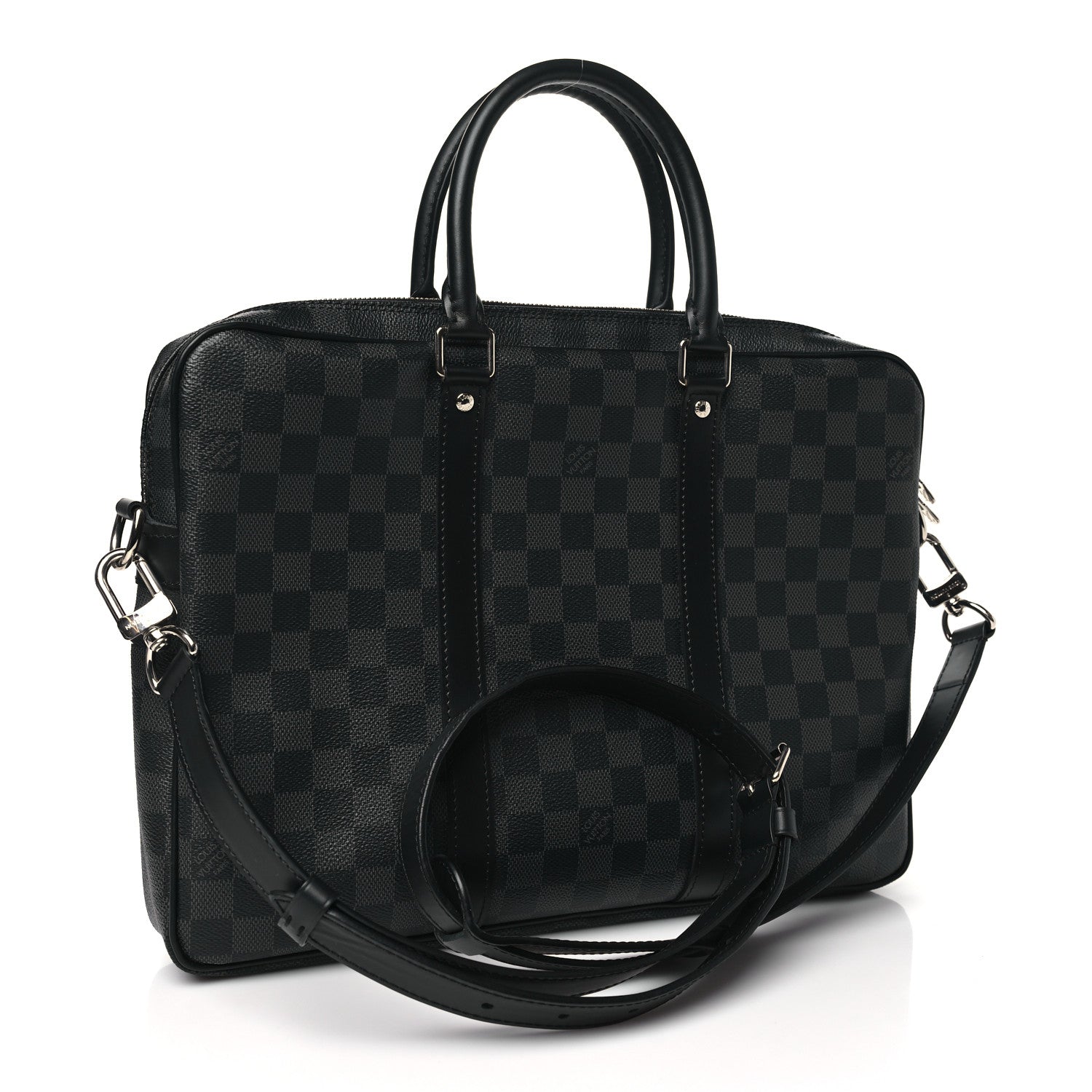 Louis Vuitton Damier Graphite Porte Documents Voyage PM 3 of 10