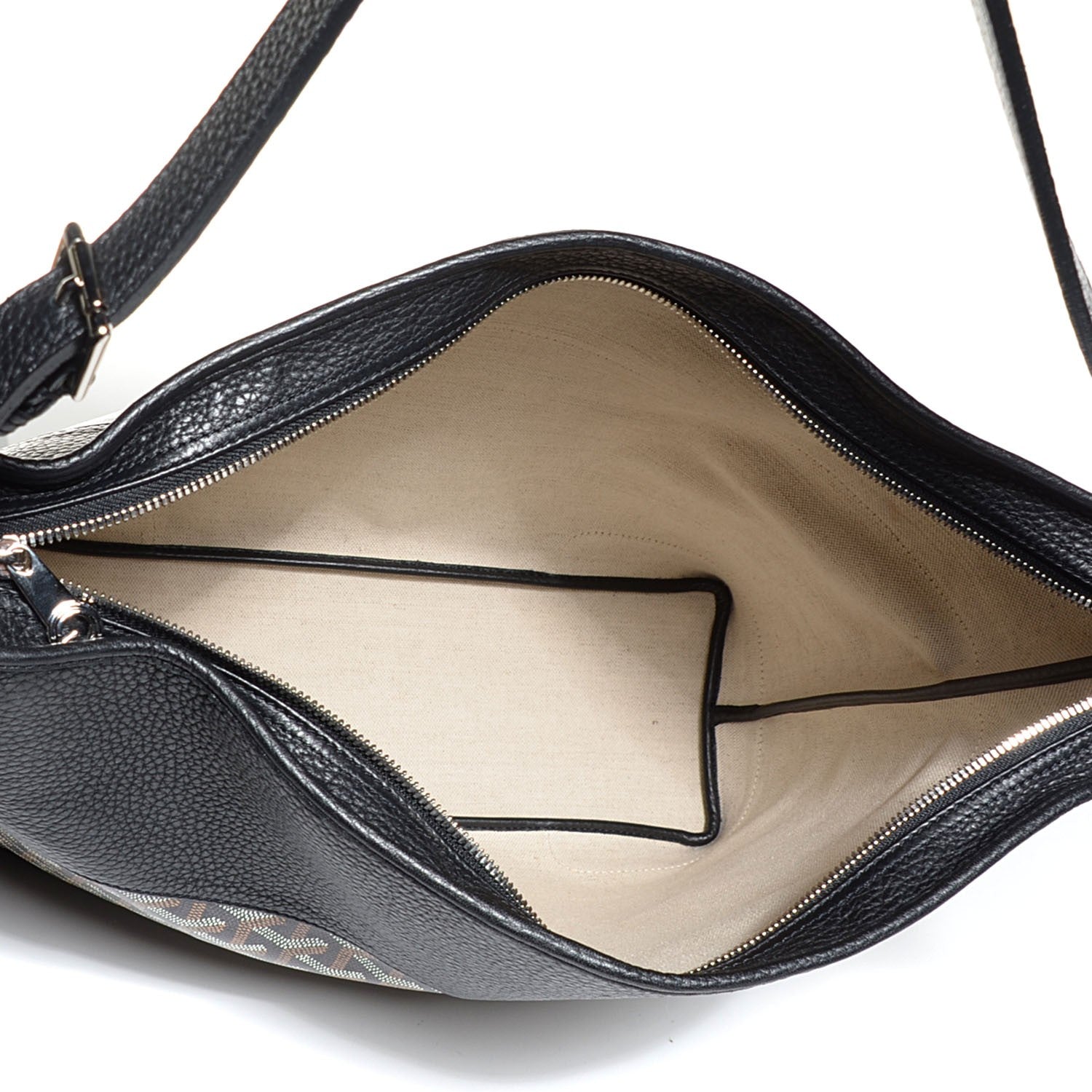 Goyard Goyardine Grenadines Hobo Black 5 of 9