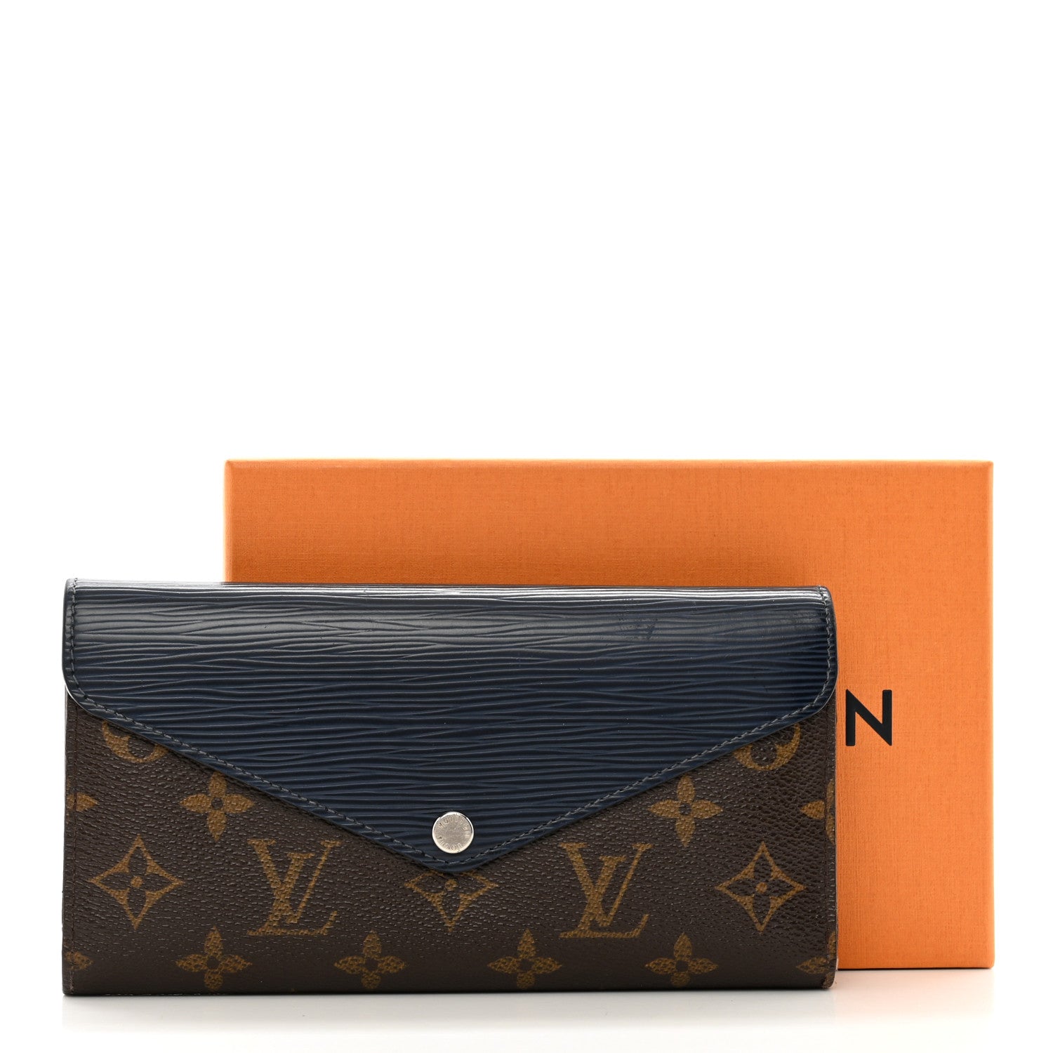 Louis Vuitton Monogram Epi Marie-Lou Long Wallet Indigo 12 of 12