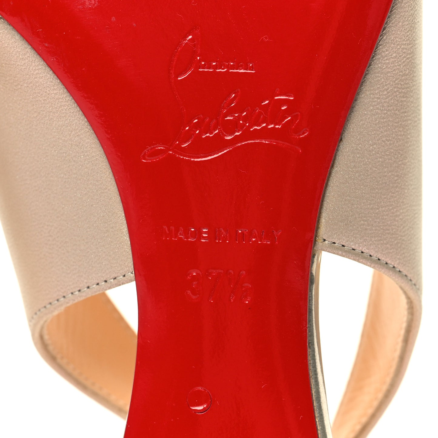 Iridescent Patent Degradama Slingback Flats 37.5 Iridescent