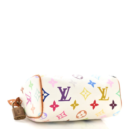 Louis Vuitton Monogram Multicolor Mini Sac HL Speedy White 5 of 8