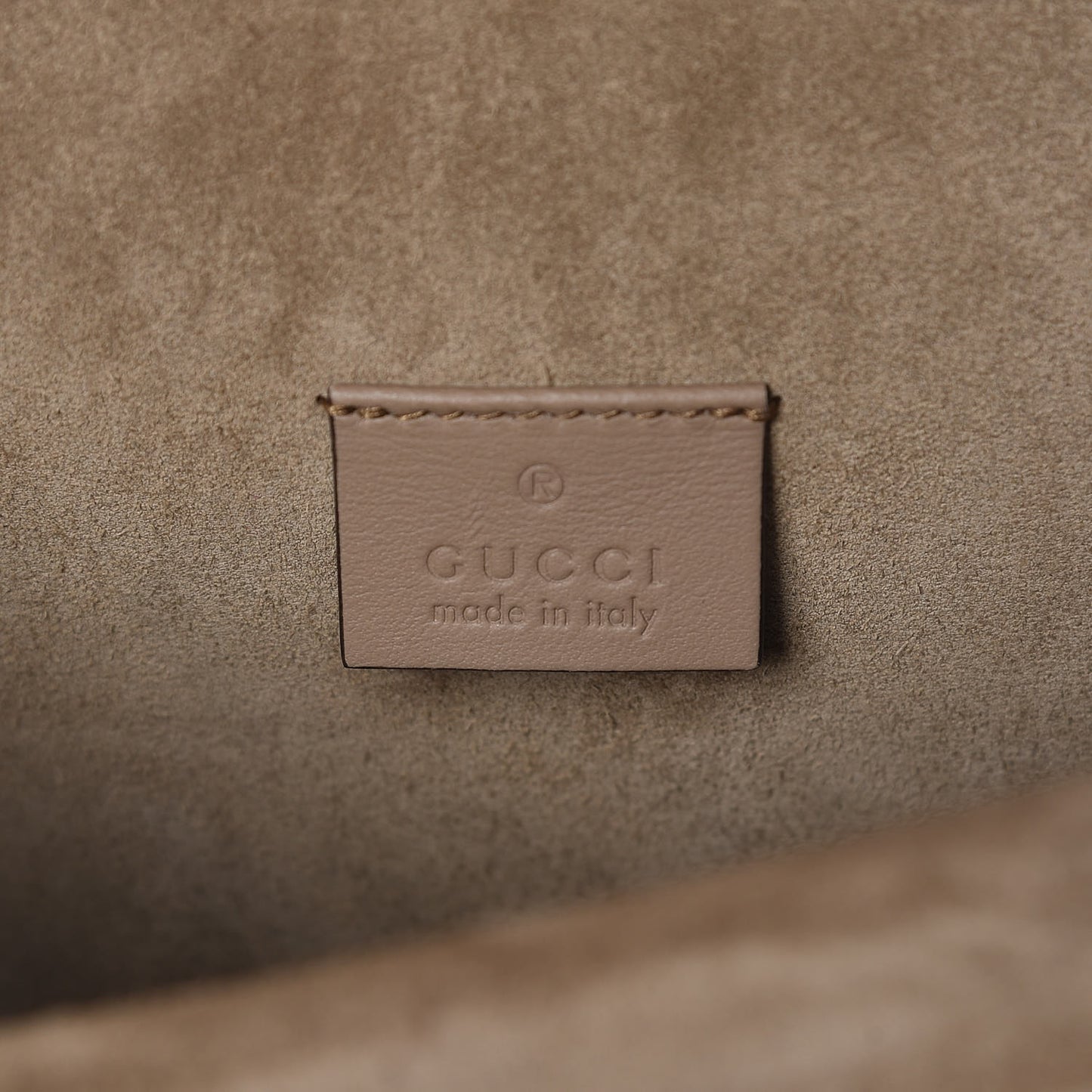 GG Supreme Monogram Mini Dionysus Shoulder Bag Taupe