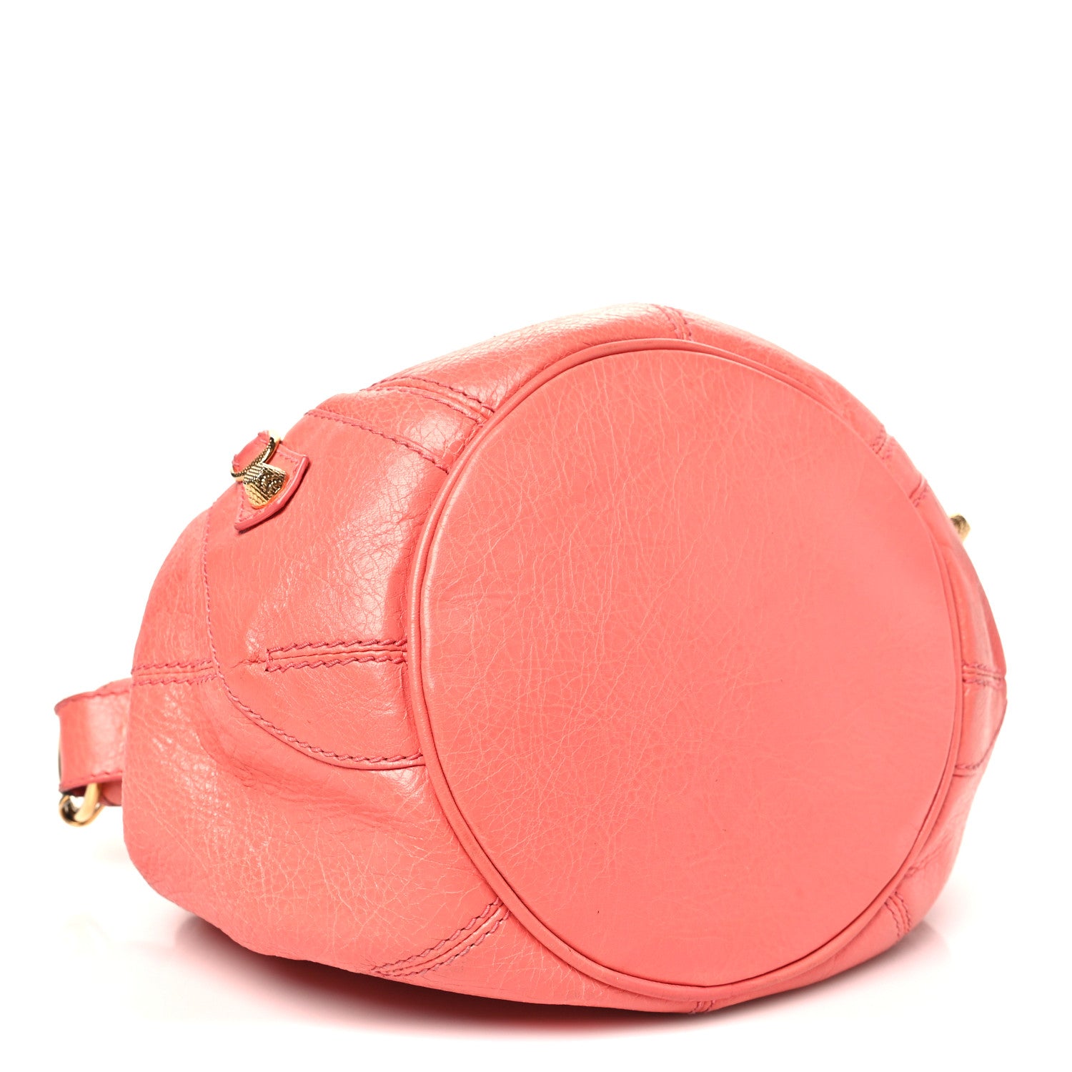 Balenciaga Agneau Giant 12 Gold Hardware Mini Pompon Rose Azalee 4 of 12