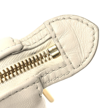 Louis Vuitton Lambskin Embossed Monogram Coussin PM Beige Cream 12 of 13