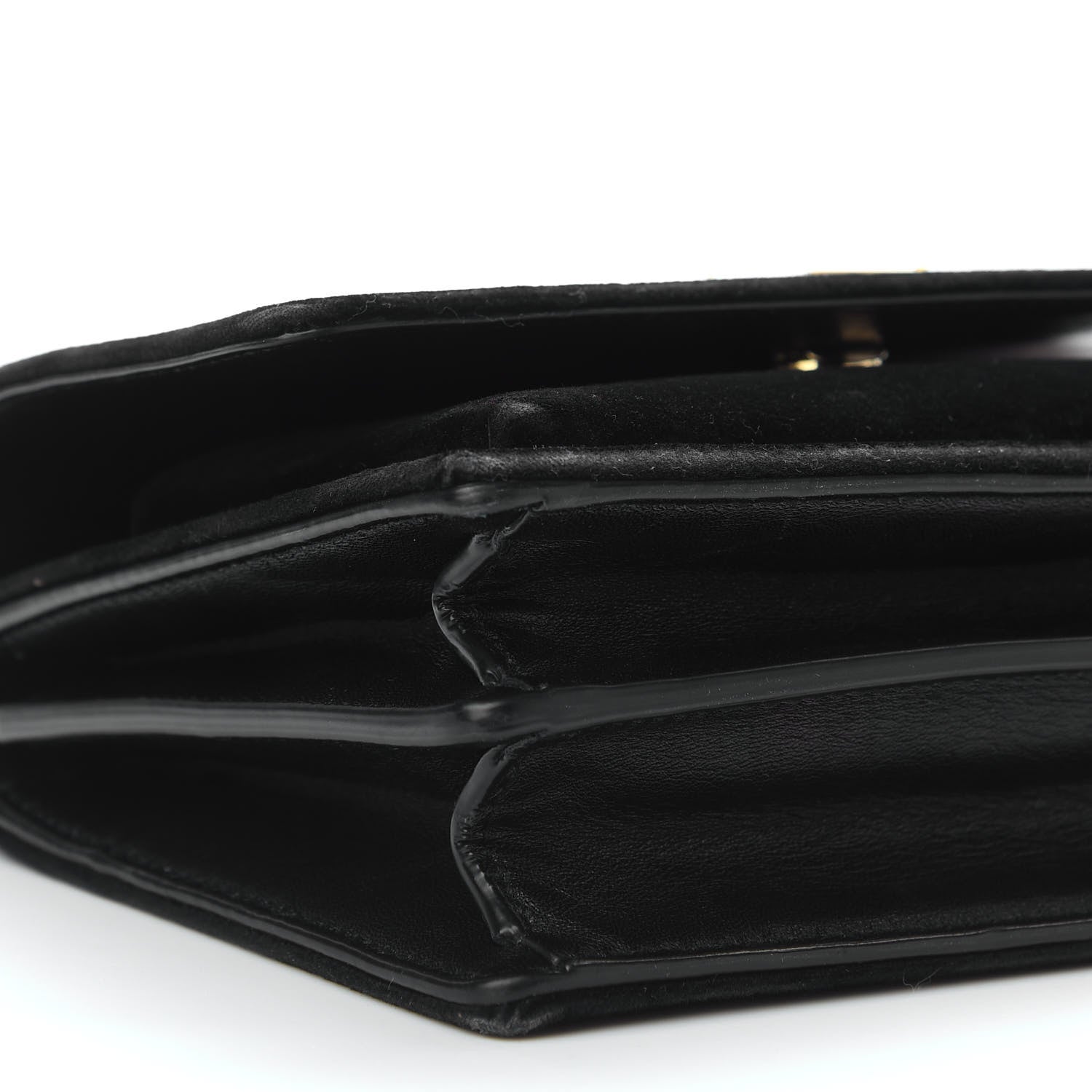 Saint Laurent Velvet Small Monogram Sunset Black 7 of 10