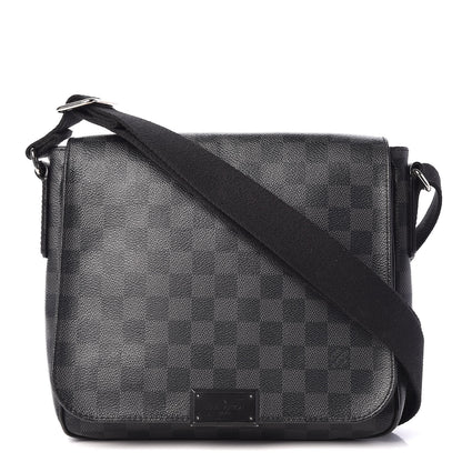Louis Vuitton Damier Graphite District PM 1 of 18