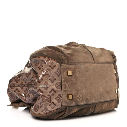 Louis Vuitton Suede Patent Monogram Irene Brown 4 of 16