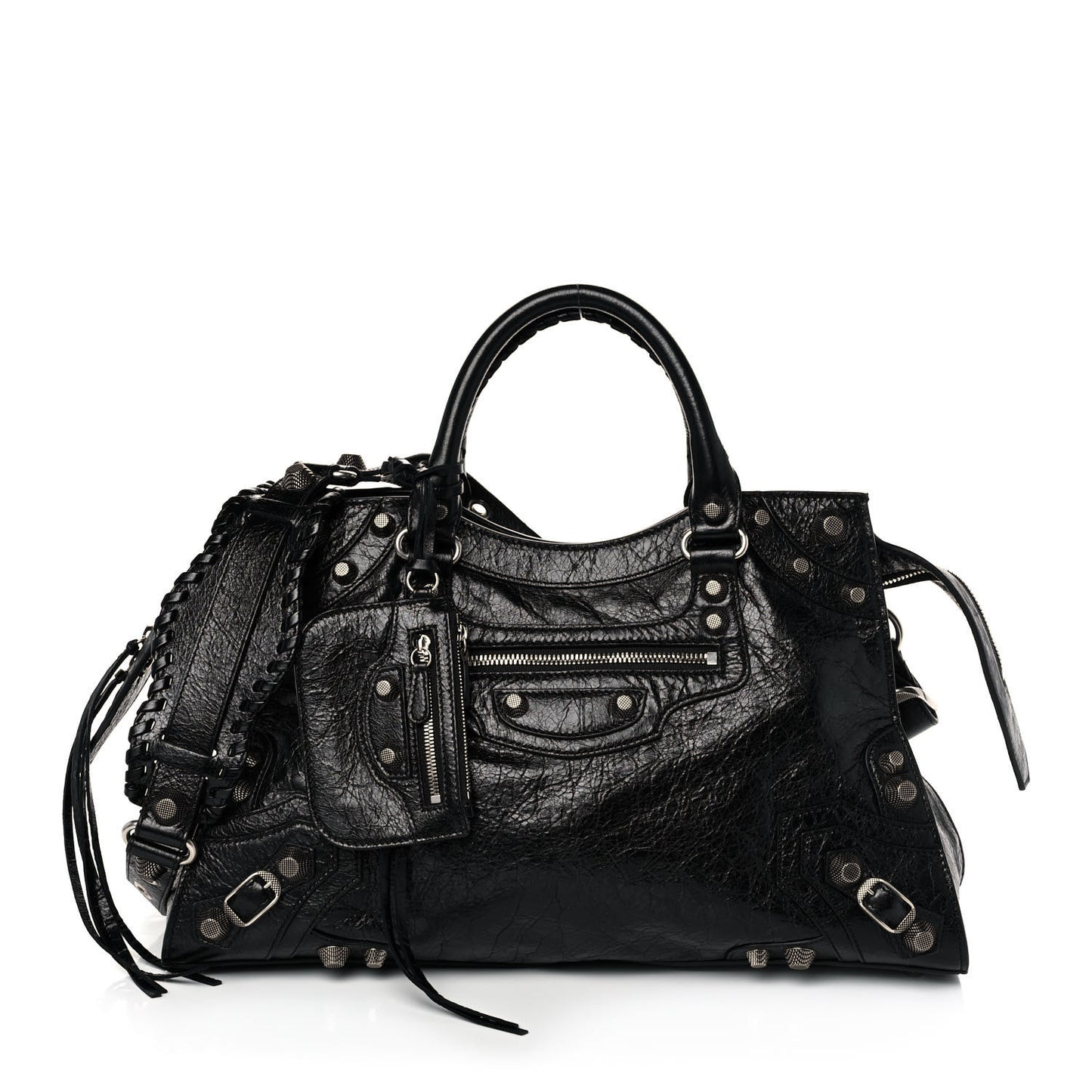 Agneau Arena Neo Cagole City Handbag Black