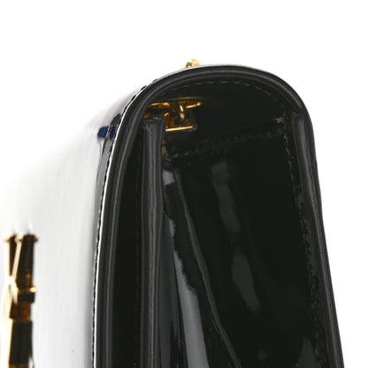 Saint Laurent Patent Small Classic Monogram Kate Tassel Satchel Black 12 of 12
